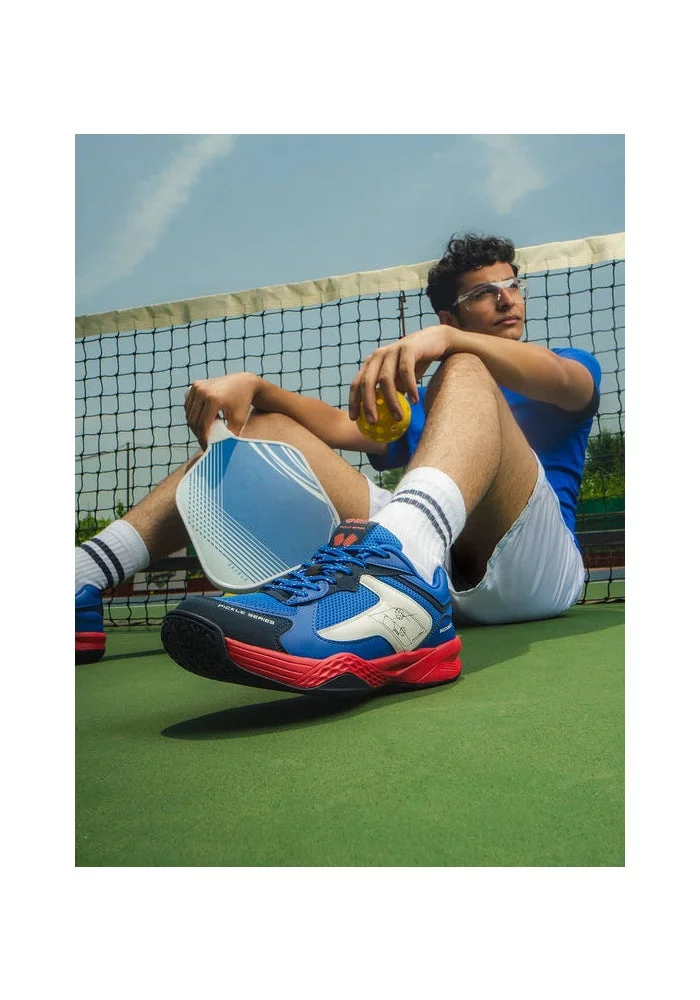 Bacca Bucci Blue Pickle Series Court Sneakers for Men | Best Price UAE